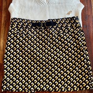 70s Corduroy Mini Skirt